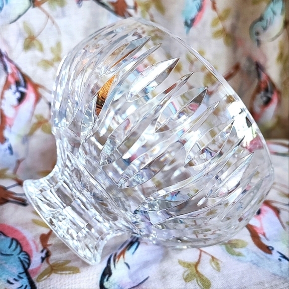 Waterford Marquis Heavy Crystal Signed Bowl Vase Trinket Dish Rose Serving Bowl - Picture 5 of 9
